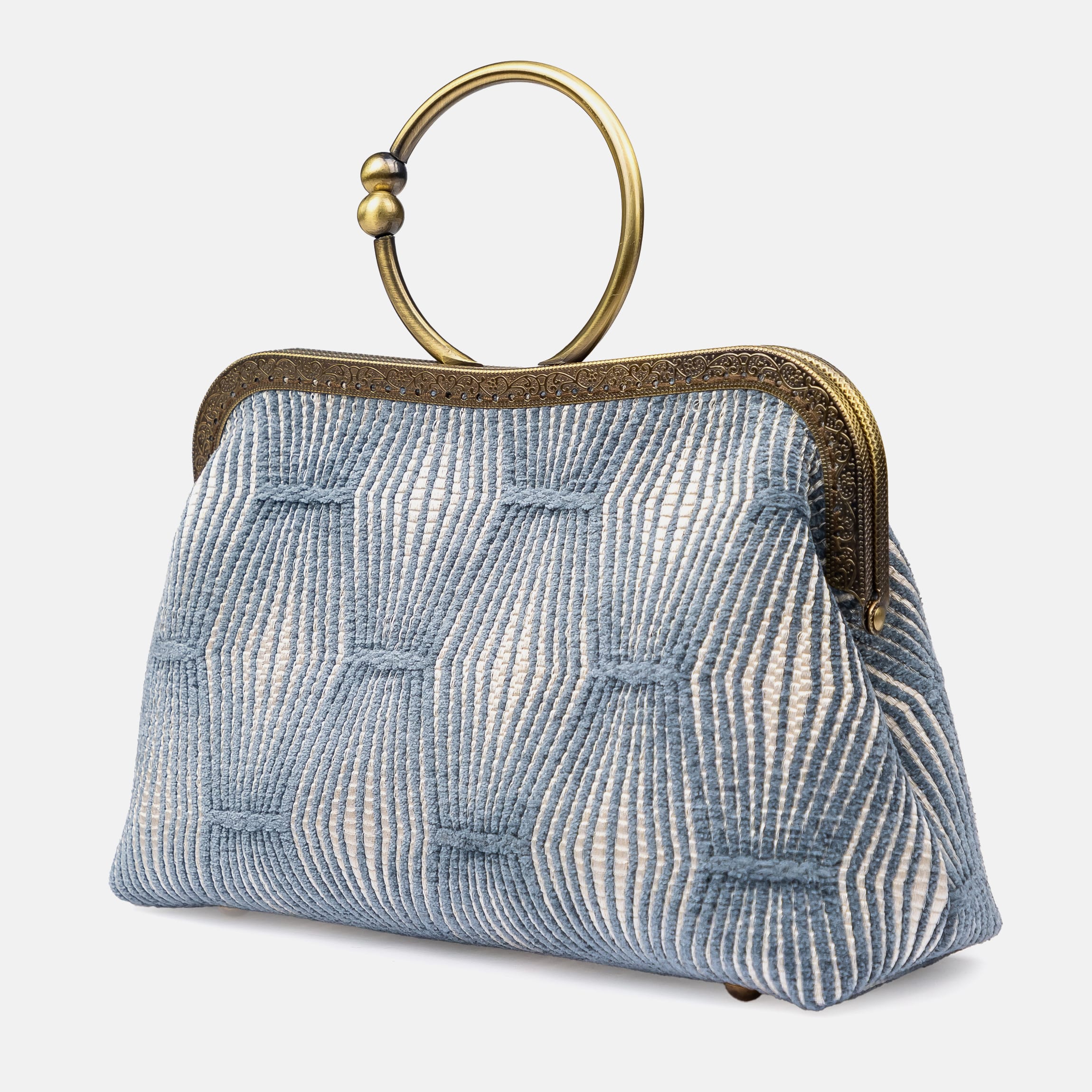 Сумка Venezia Bamboo FRUSTUM LIGHT BLUE - Зображення 4