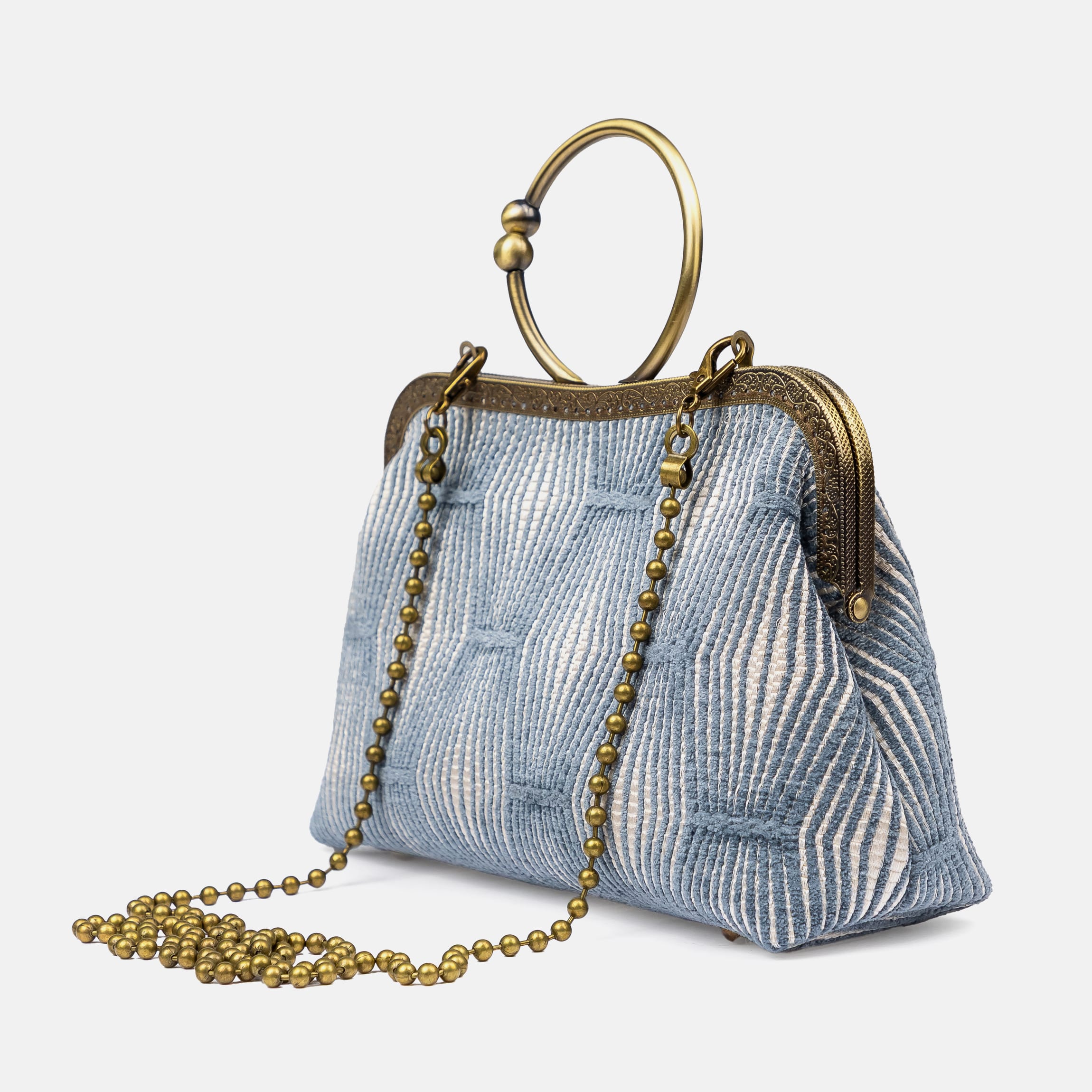 Сумка Venezia Bamboo FRUSTUM LIGHT BLUE - Зображення 3