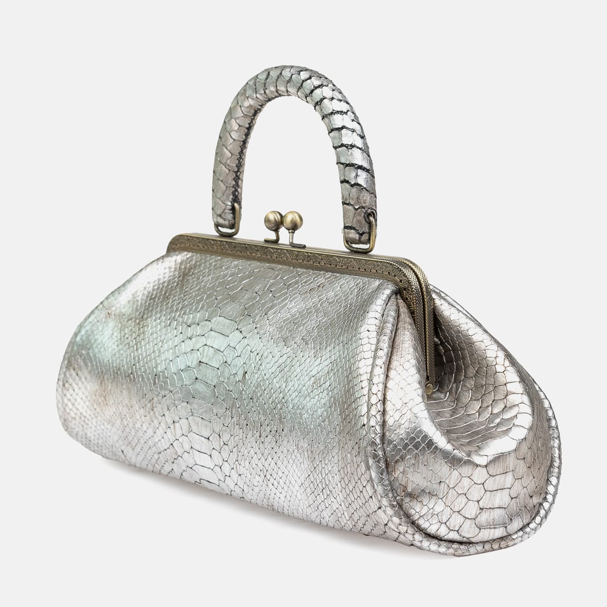 Сумка Charlotte CROCODILE SILVER - Зображення 2