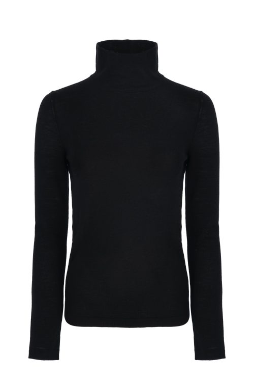 Merino wool turtleneck top