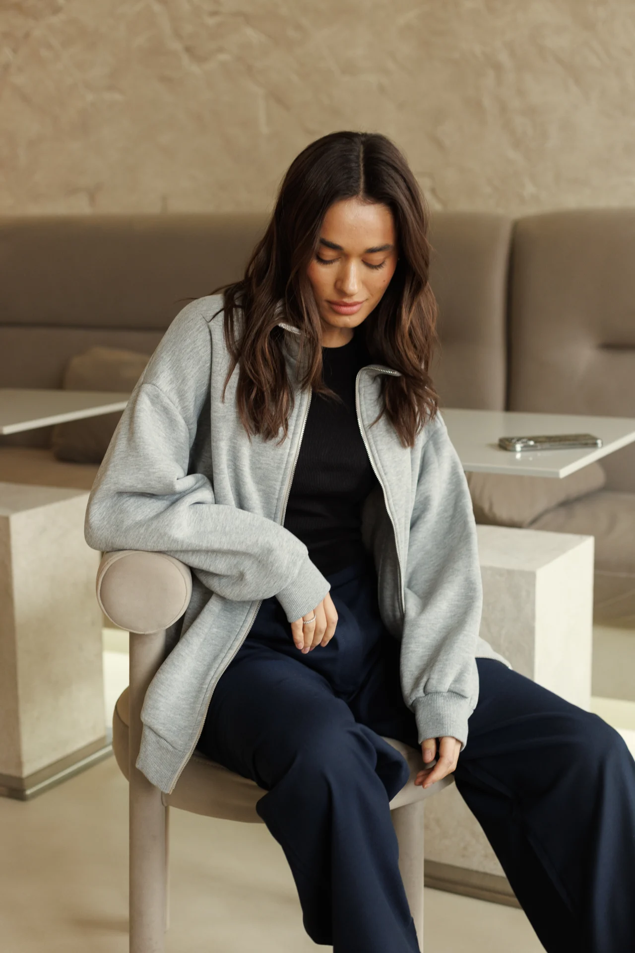 Зіп худі на флісі - Зображення 13