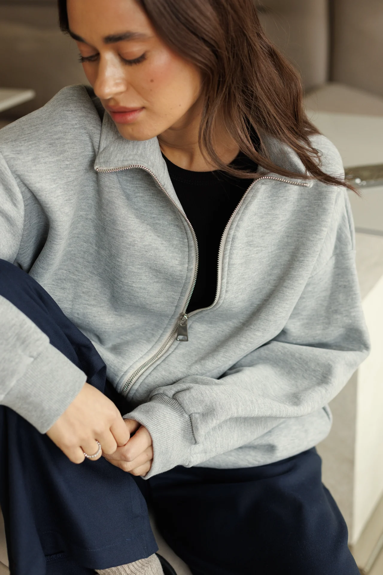 Зіп худі на флісі - Зображення 9