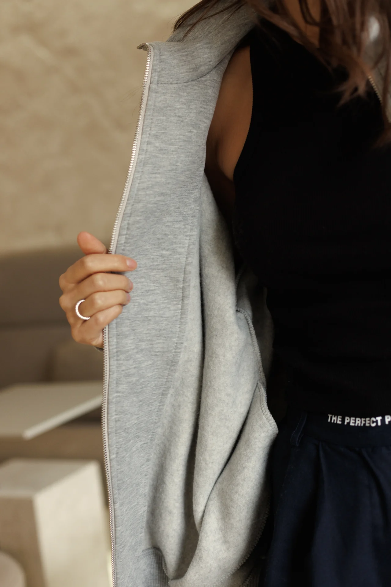 Зіп худі на флісі - Зображення 7