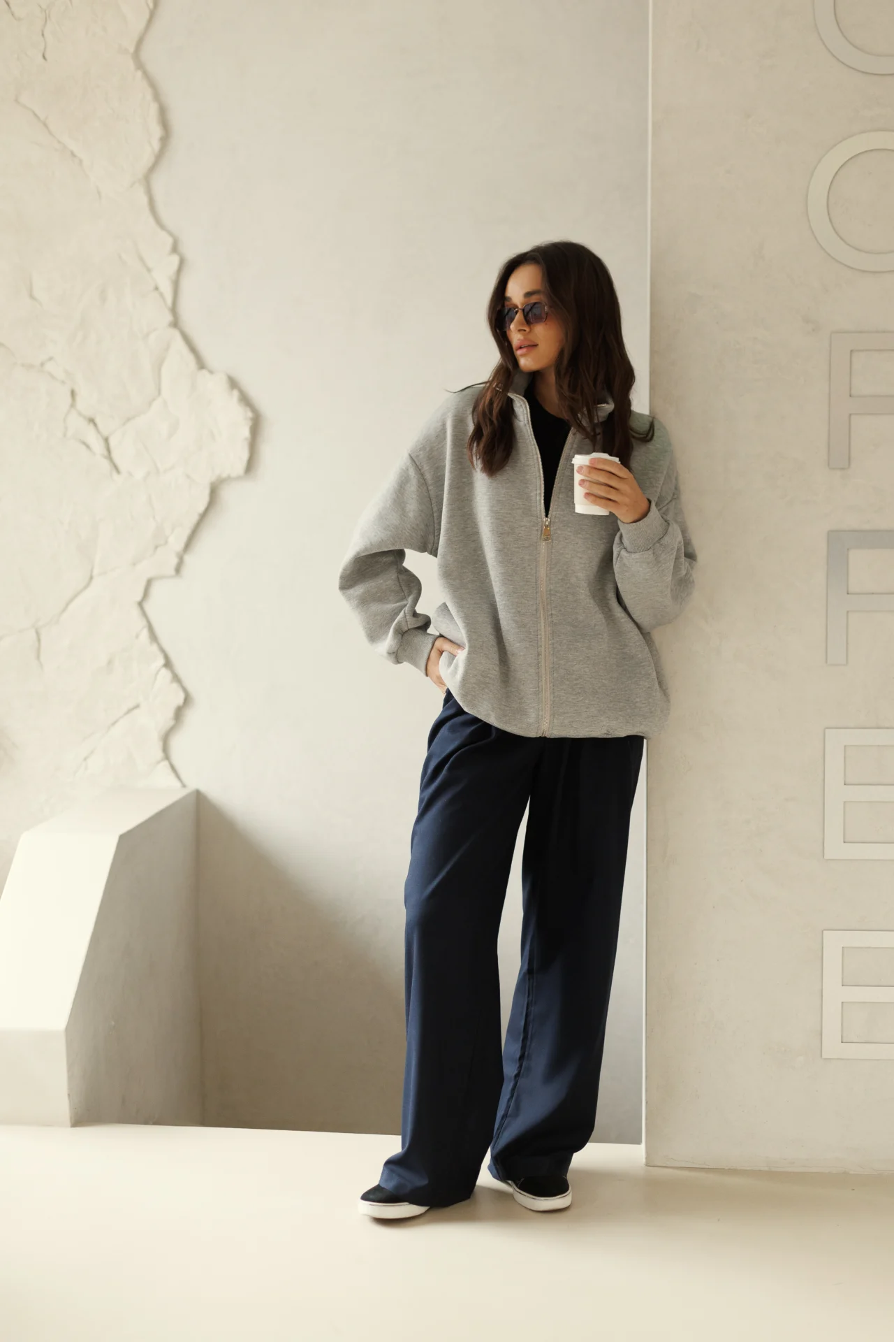 Зіп худі на флісі - Зображення 4