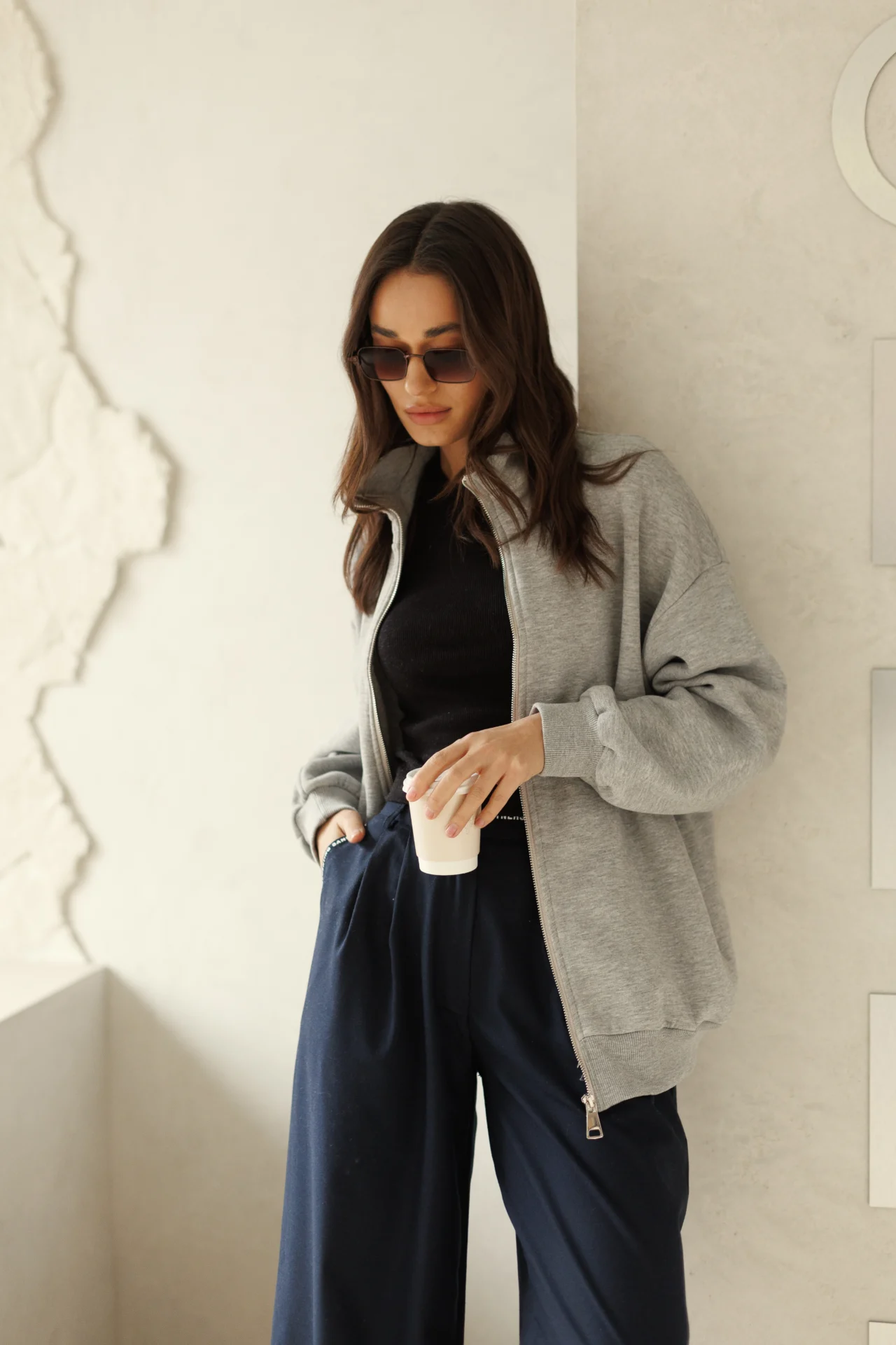 Зіп худі на флісі - Зображення 3