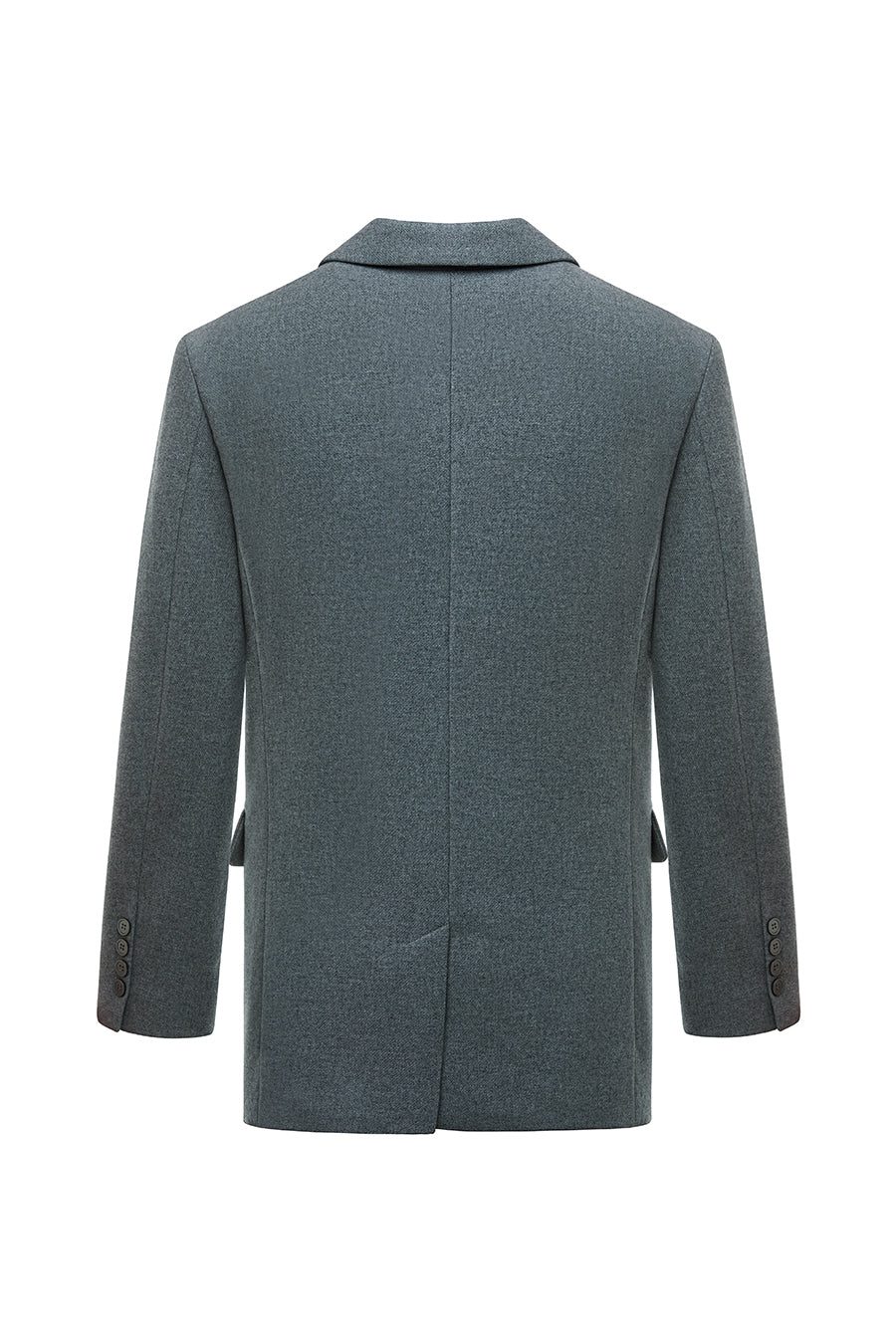 Grey wool jacket - Зображення 5