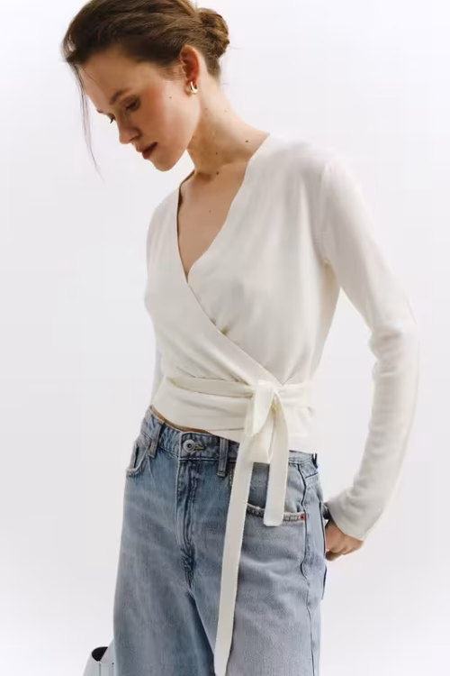 Кардиган на запах Ginger