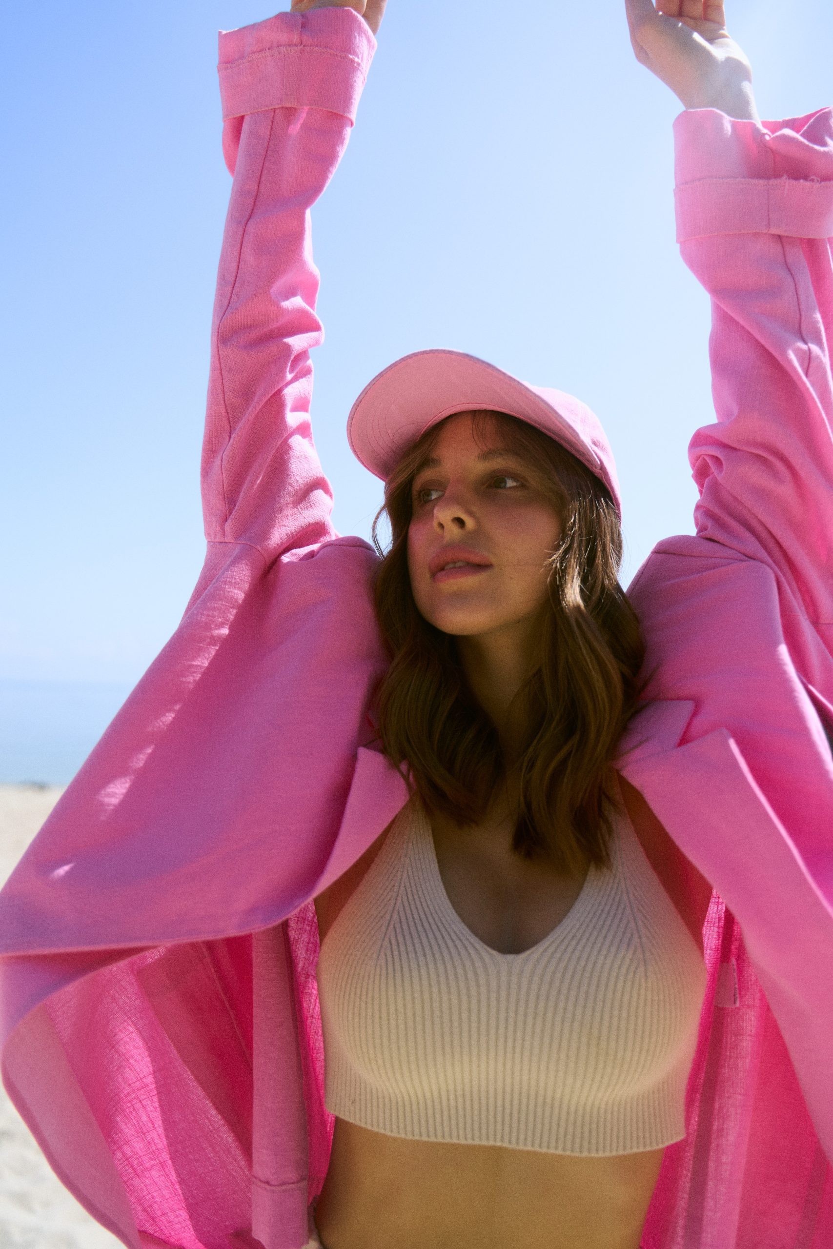 Рожева джинсова кепка smartass - Зображення 3