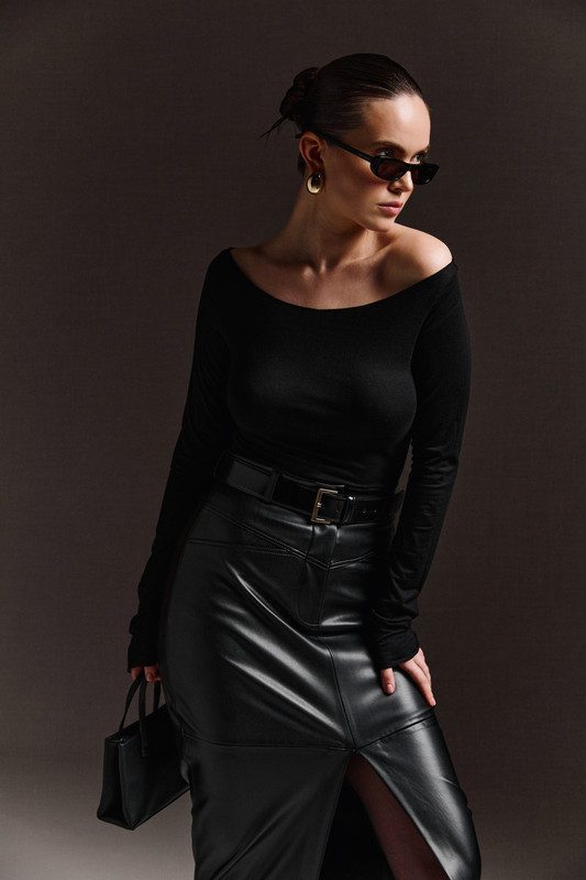 Спідниця з еко шкіри - Зображення 2