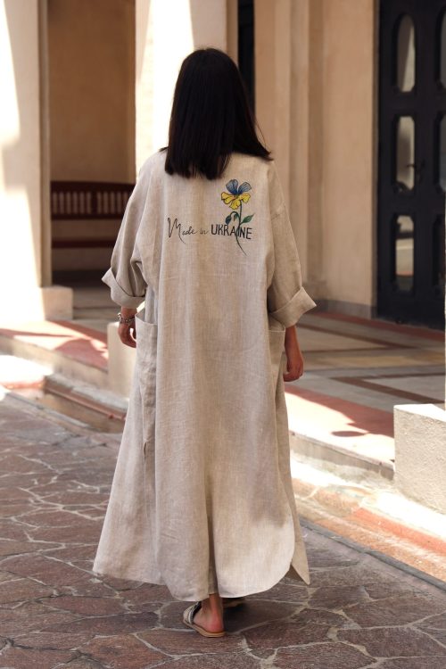 Пильовик з розписом