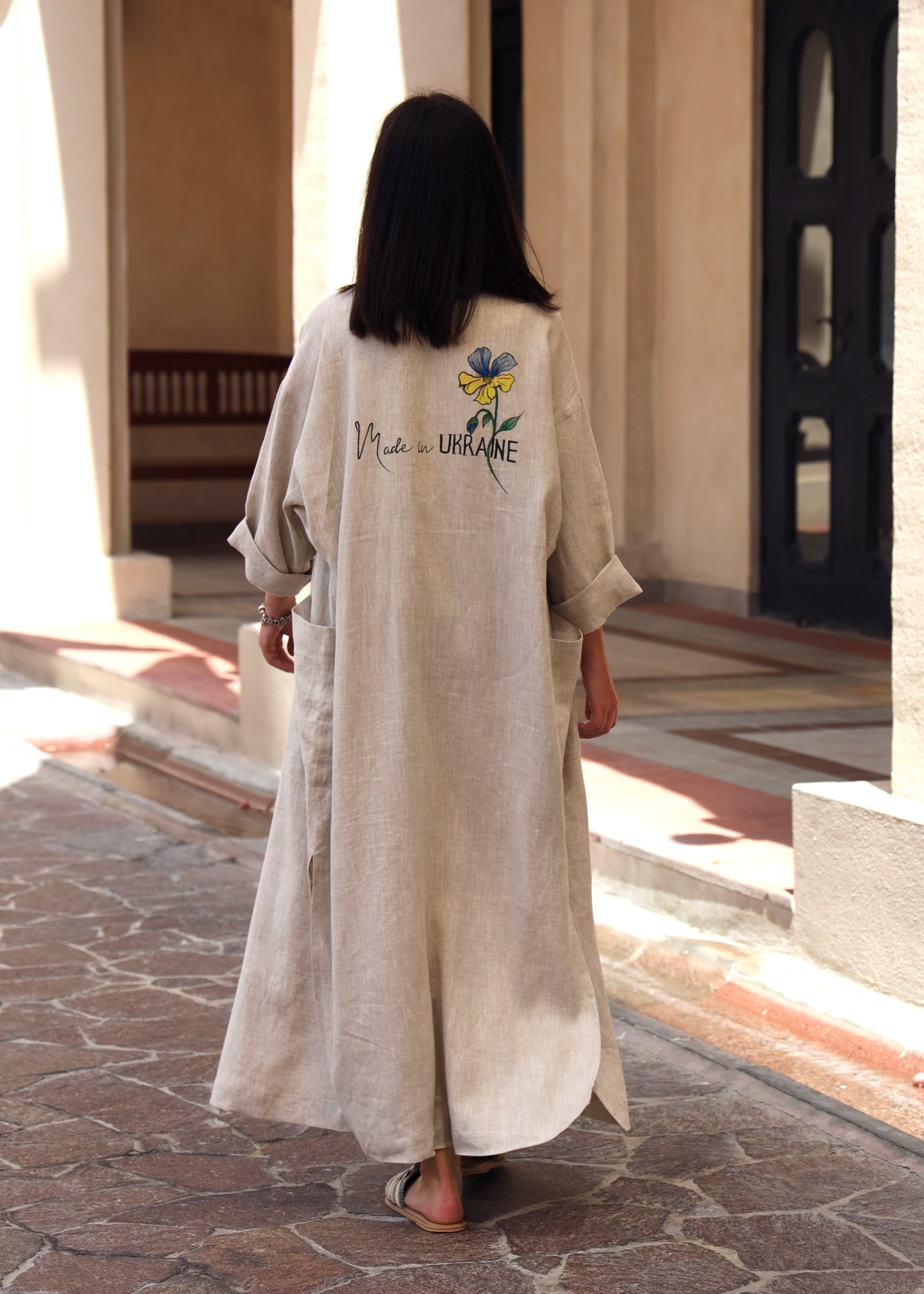 Пильовик з розписом