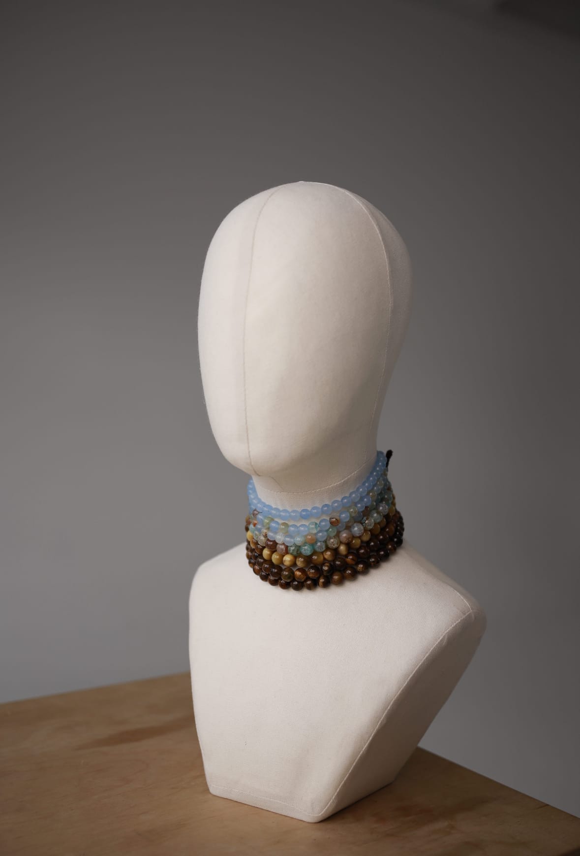 Семирядний градієнтний з агату та тигрового ока - Зображення 6