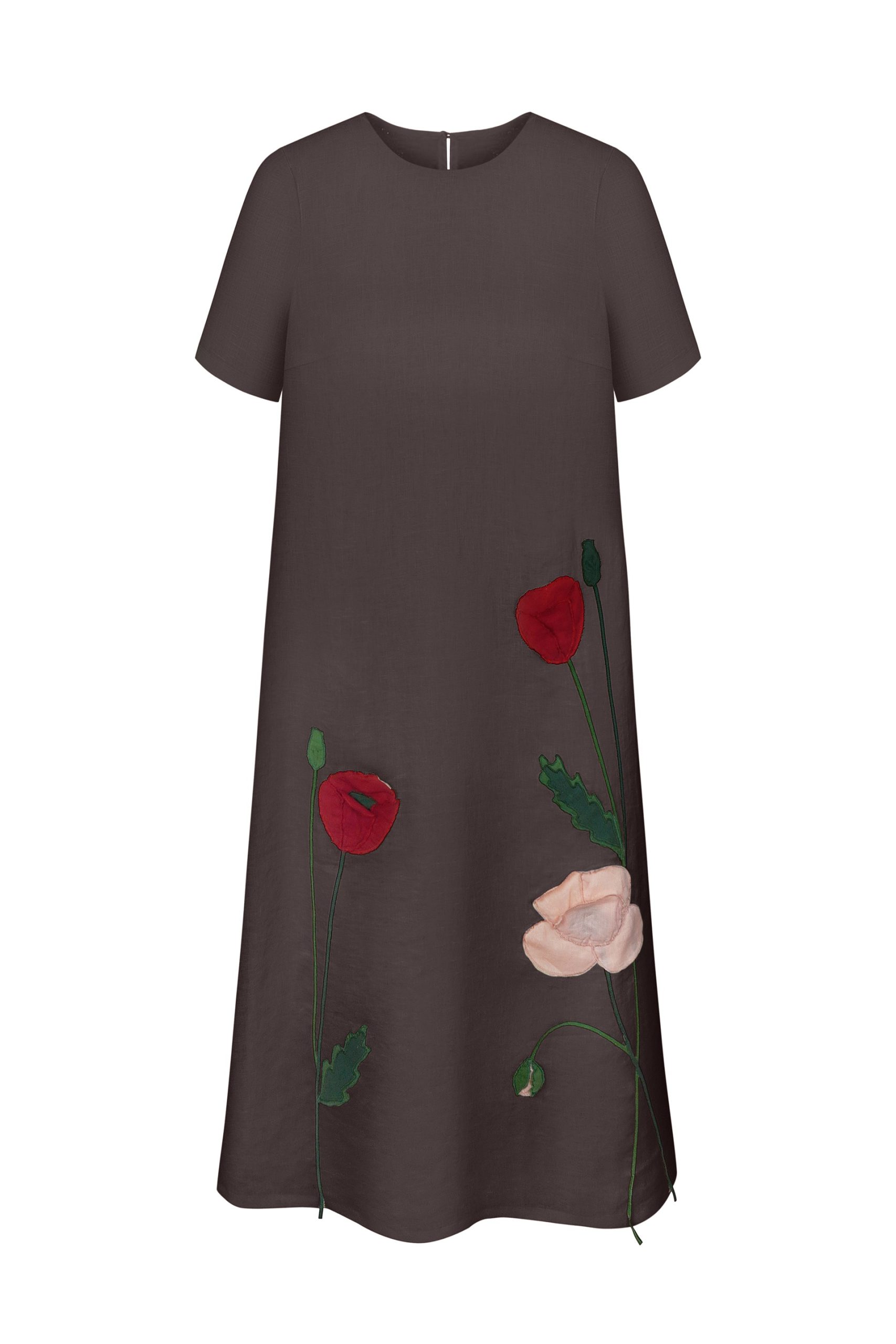 Сукня максі з аплікацією - Зображення 7