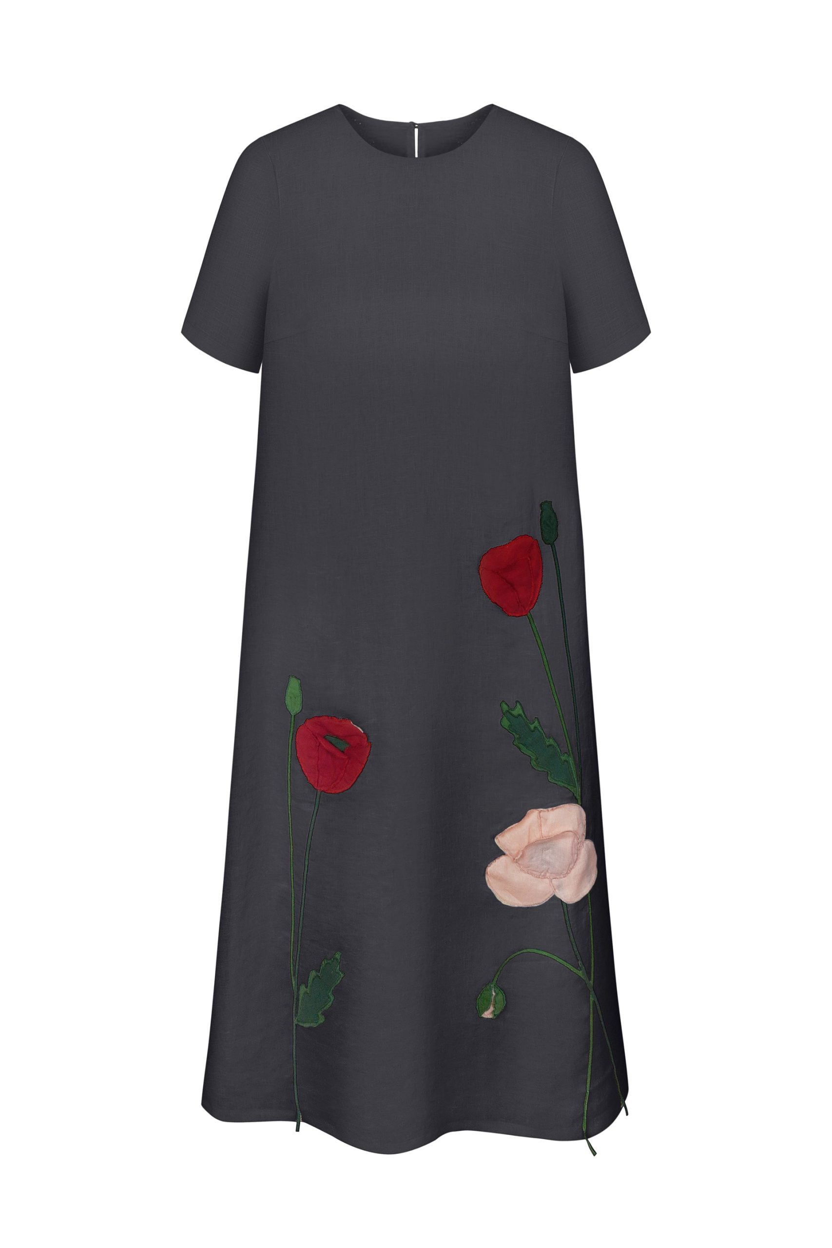 Сукня максі з аплікацією - Зображення 4