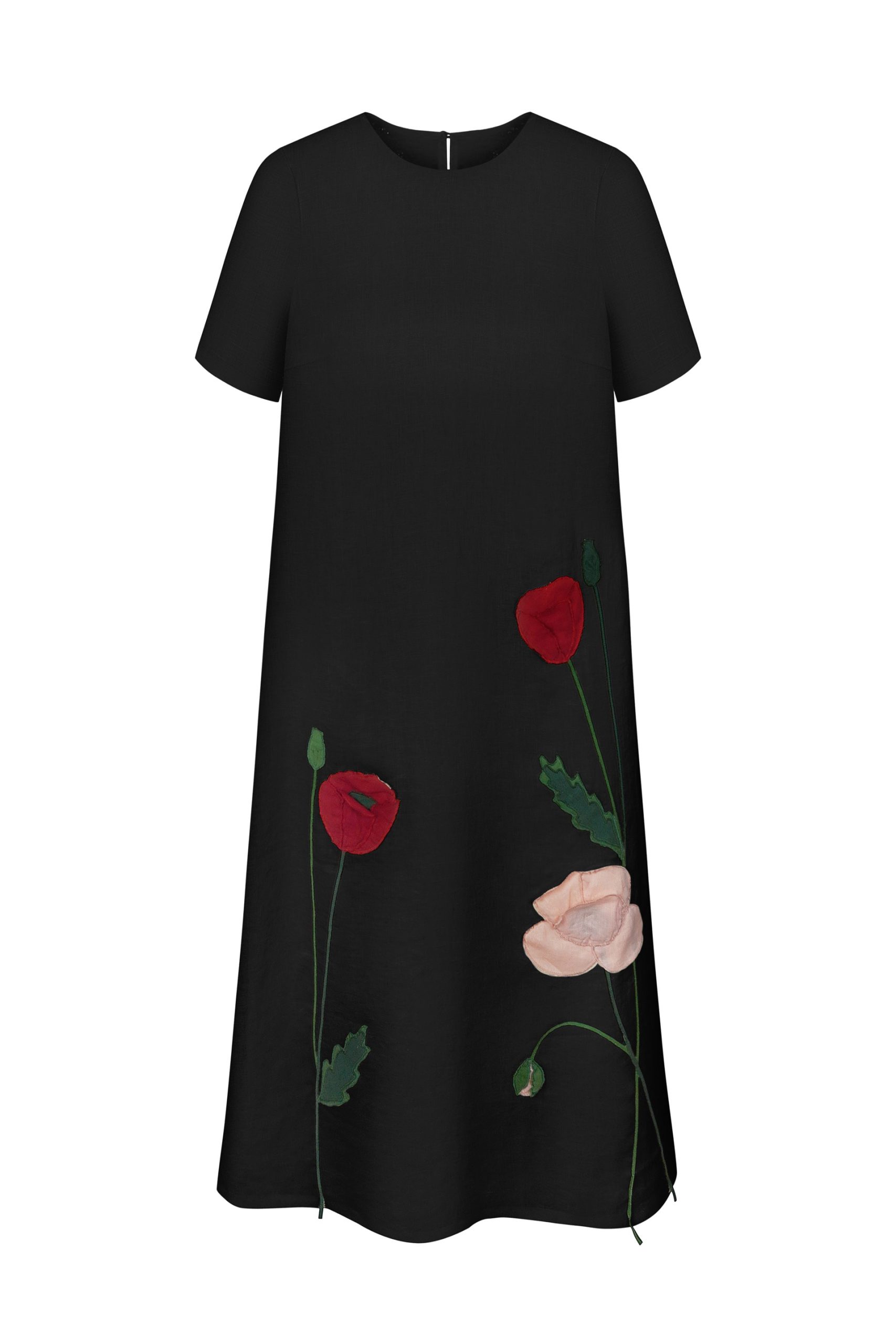 Сукня максі з аплікацією - Зображення 3