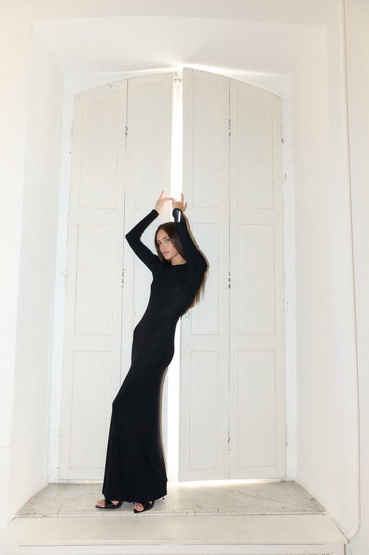 Сукня MAXI чорний - Зображення 3