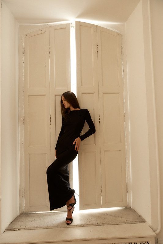 Сукня MAXI чорний - Зображення 6