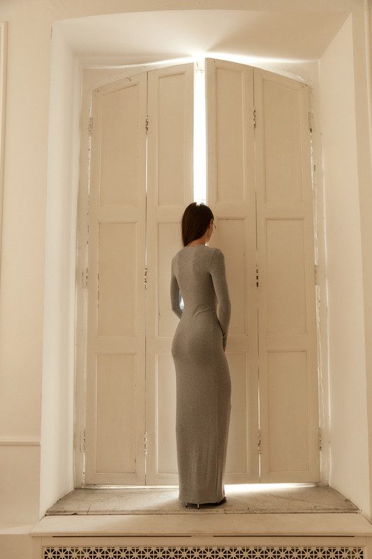 Сукня MAXI меланж - Зображення 8