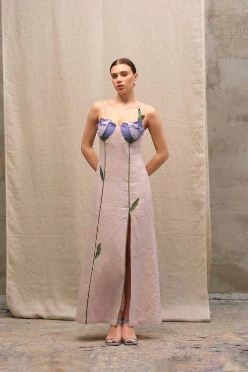 Сарафан квітка максі