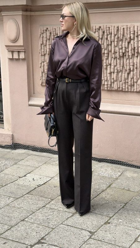 Брюки палаццо