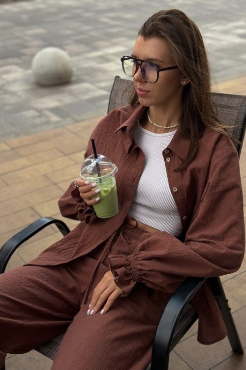 костюм з бавовни