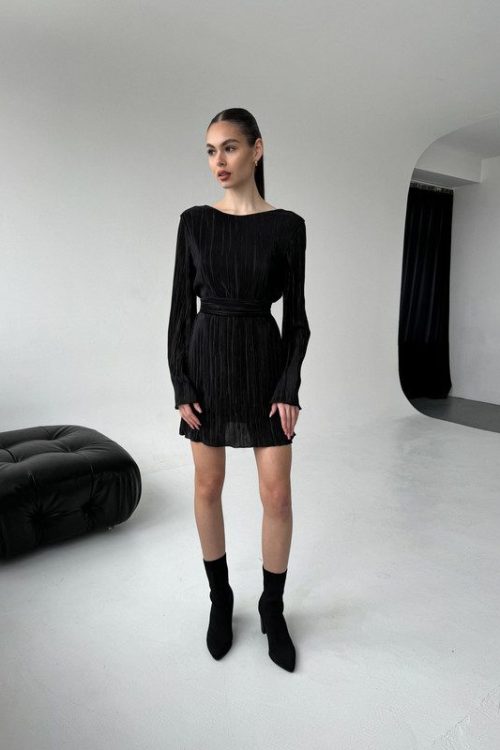 сукня пліссе чорна