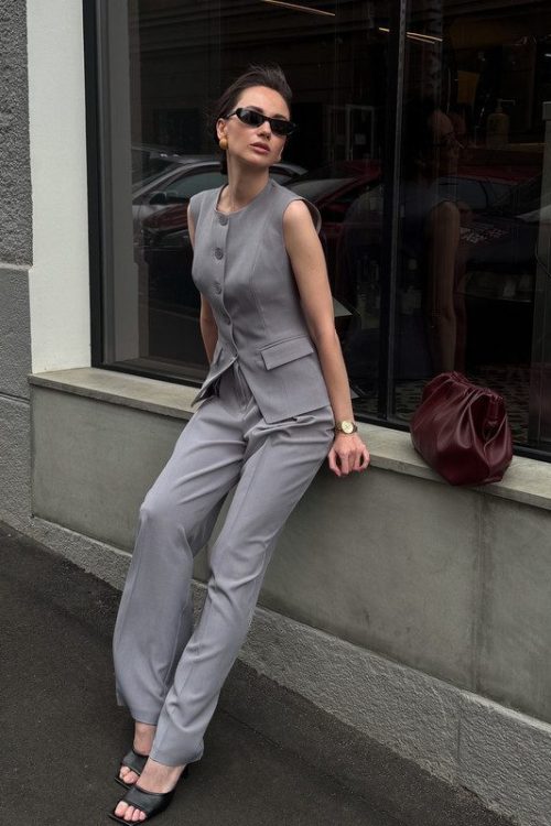 Брюки ACCENT сірі