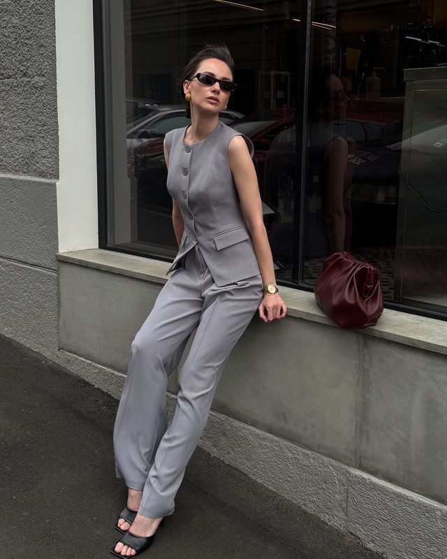 Брюки ACCENT сірі