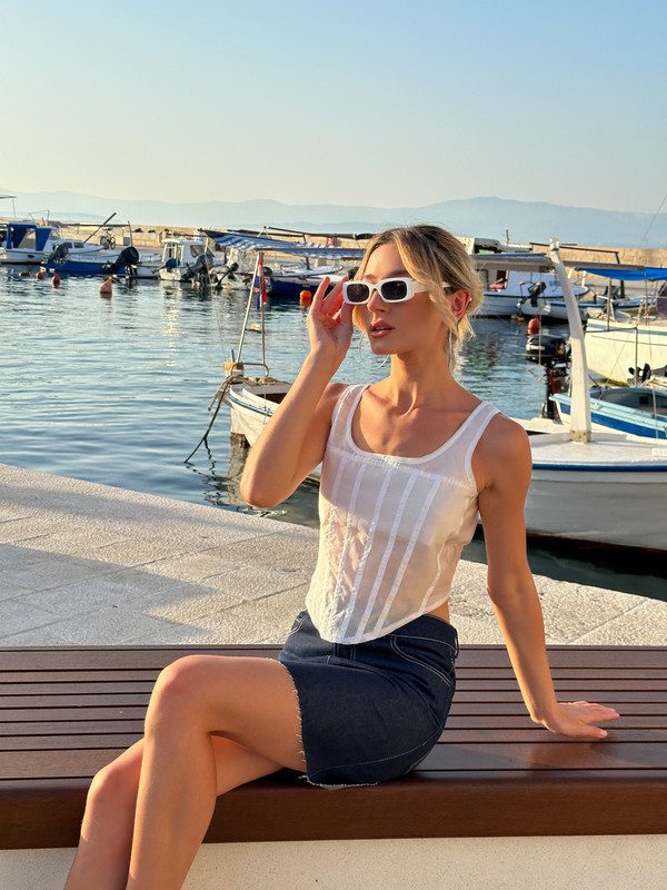 Майка(Топ) корсетного крою