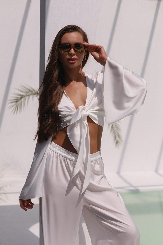 Костюм із преміального шовк-сатину - Зображення 5