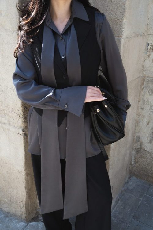 Блуза Wave сірий