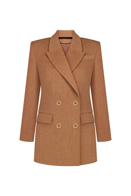 Футлярний жакет із шерсті