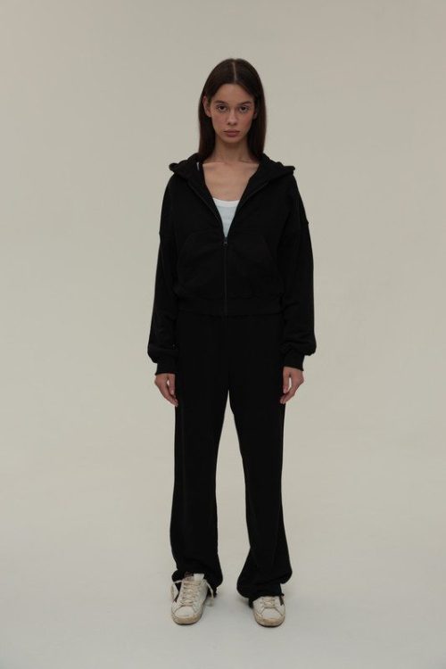 костюм CLASSIC HOODED TRACKSUIT чорний