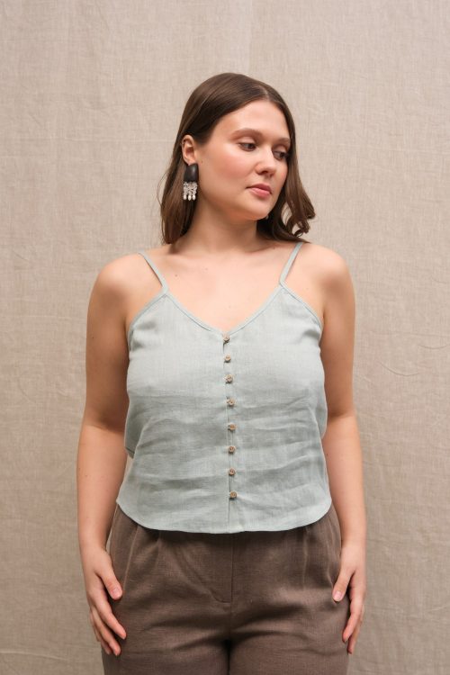 Майка базова на ґудзиках