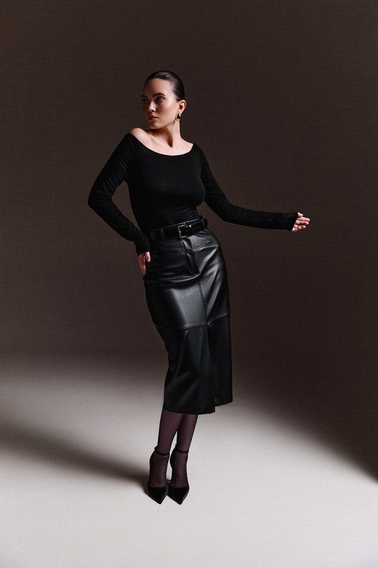 Спідниця з еко шкіри - Зображення 4