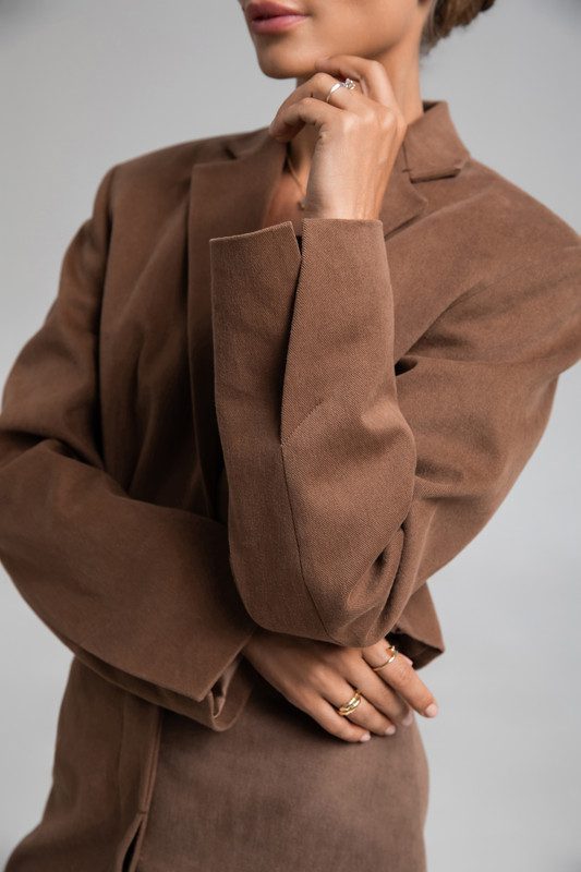 Укорочений чоловічий піджак - Зображення 9