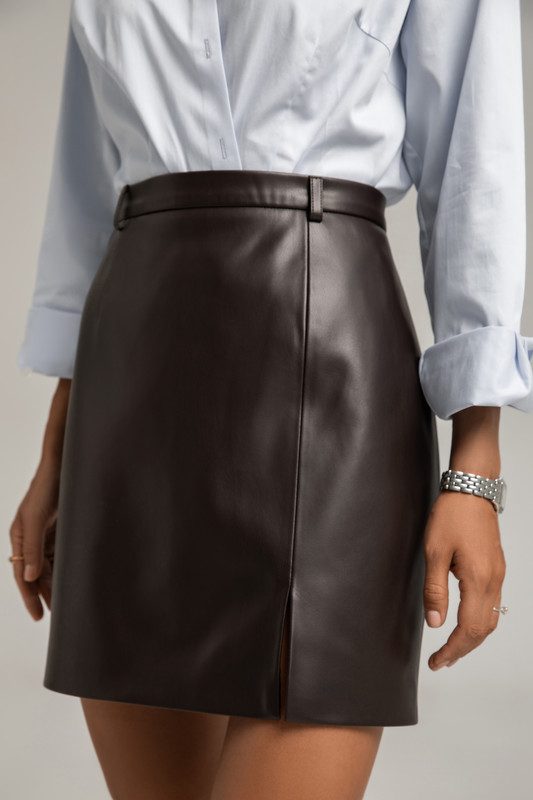 Спідниця з екошкіри - Зображення 6