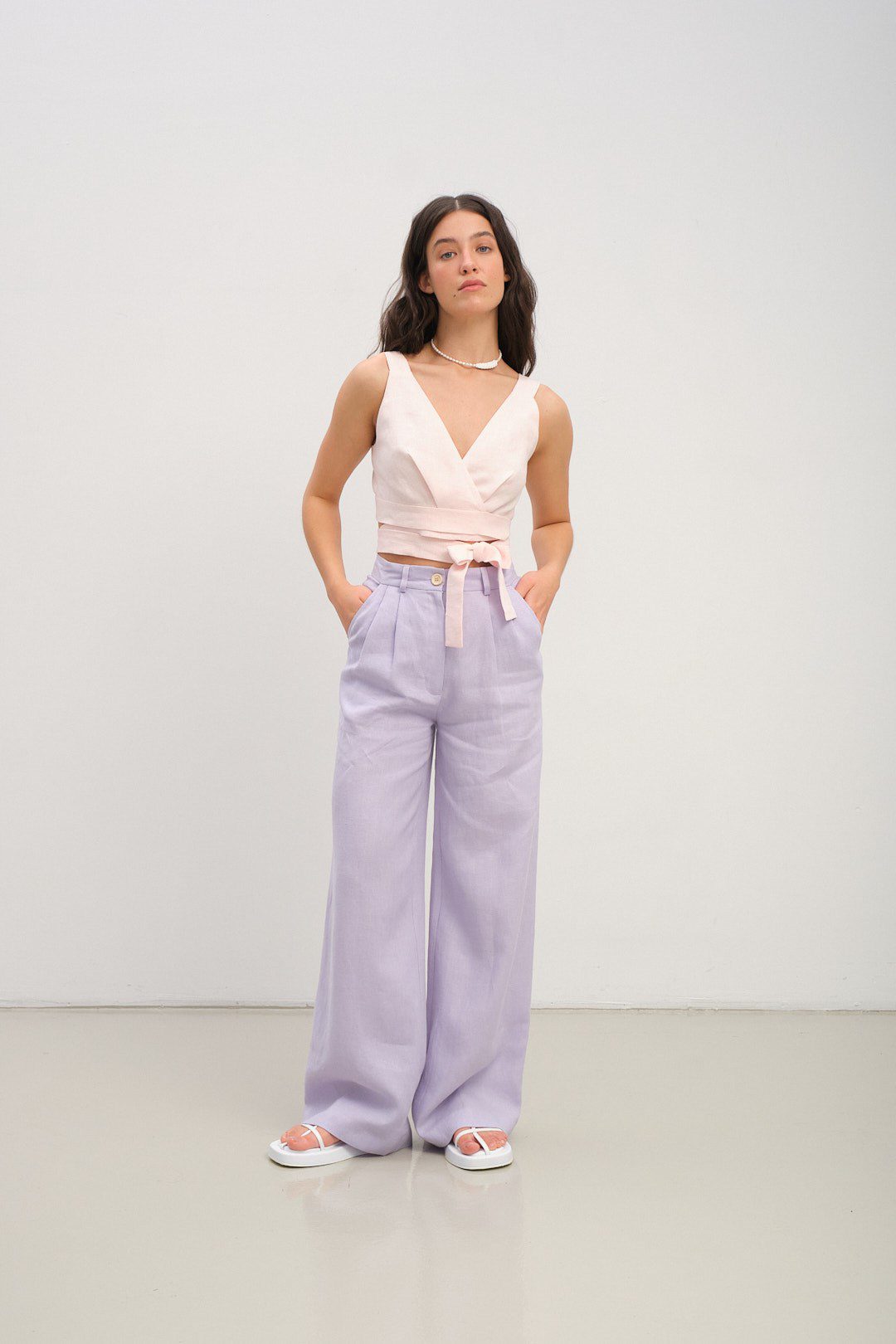 Штани палаццо на блискавці - Зображення 9