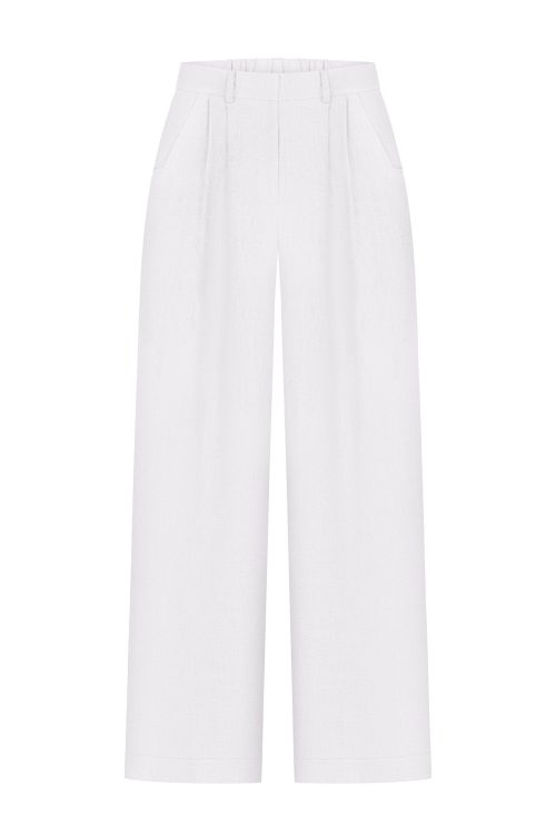 Штани палаццо на блискавці