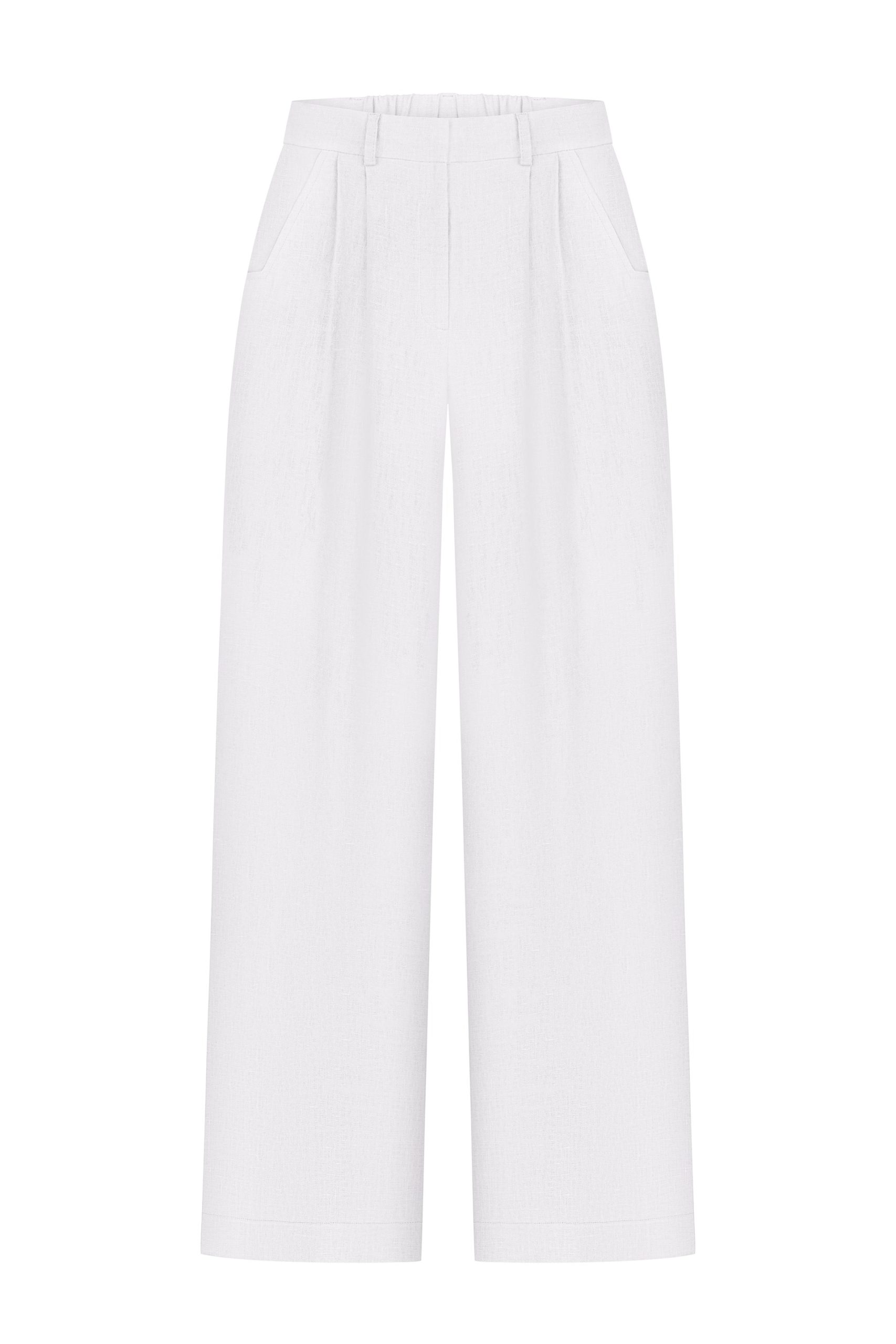 Штани палаццо на блискавці