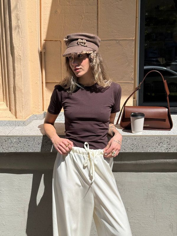 Приталена футболка (шоколад) - Зображення 6