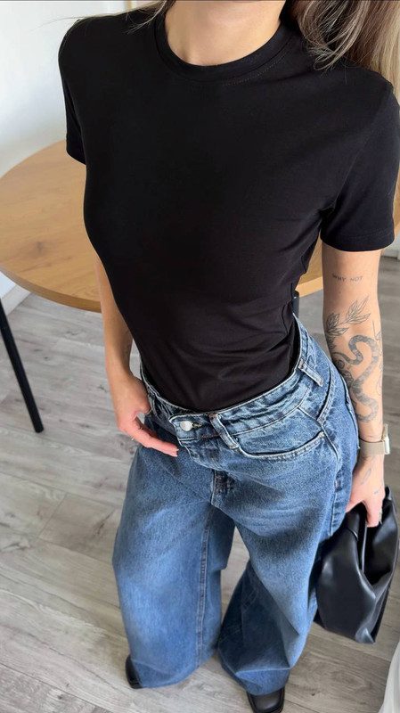 Приталена футболка (світло-рожевий) - Зображення 3