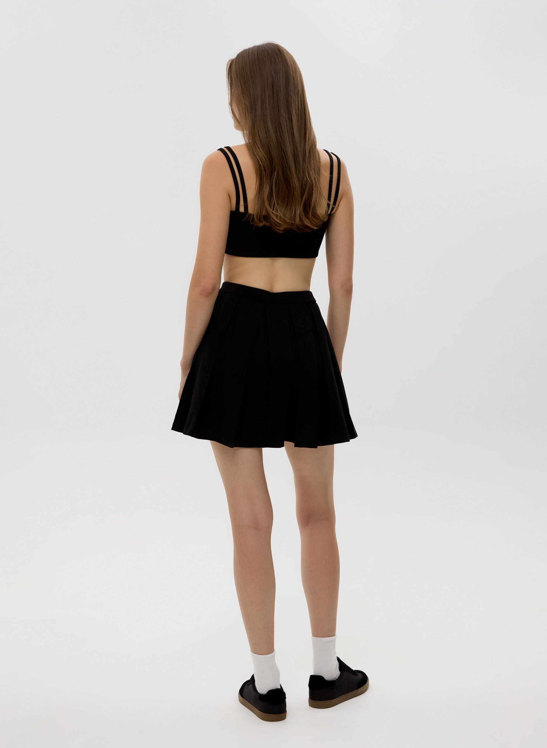 Pleated Skirt with Built-In Shorts - Зображення 2