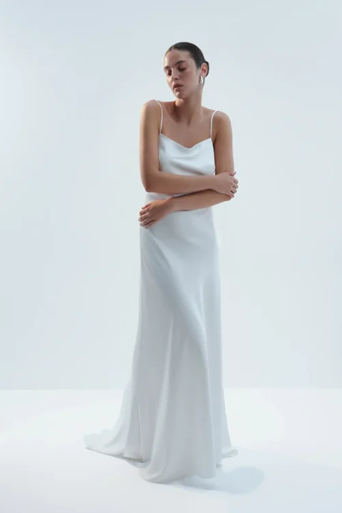 Margaret dress white