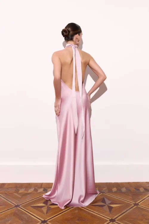 Rose pink dress